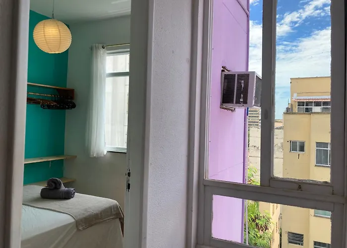 Apartamento charmoso Glória, rua do metrô Rio de Janeiro